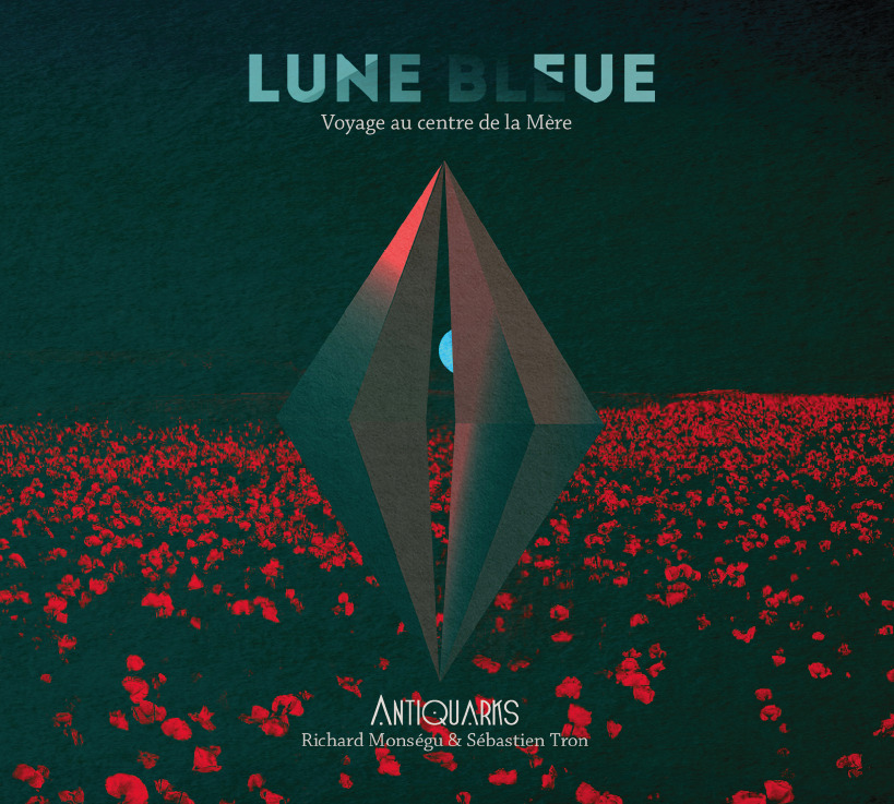 antiquarks pochette album lune bleue