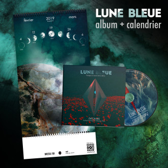 PACK album calendrier LUNE BLEUE